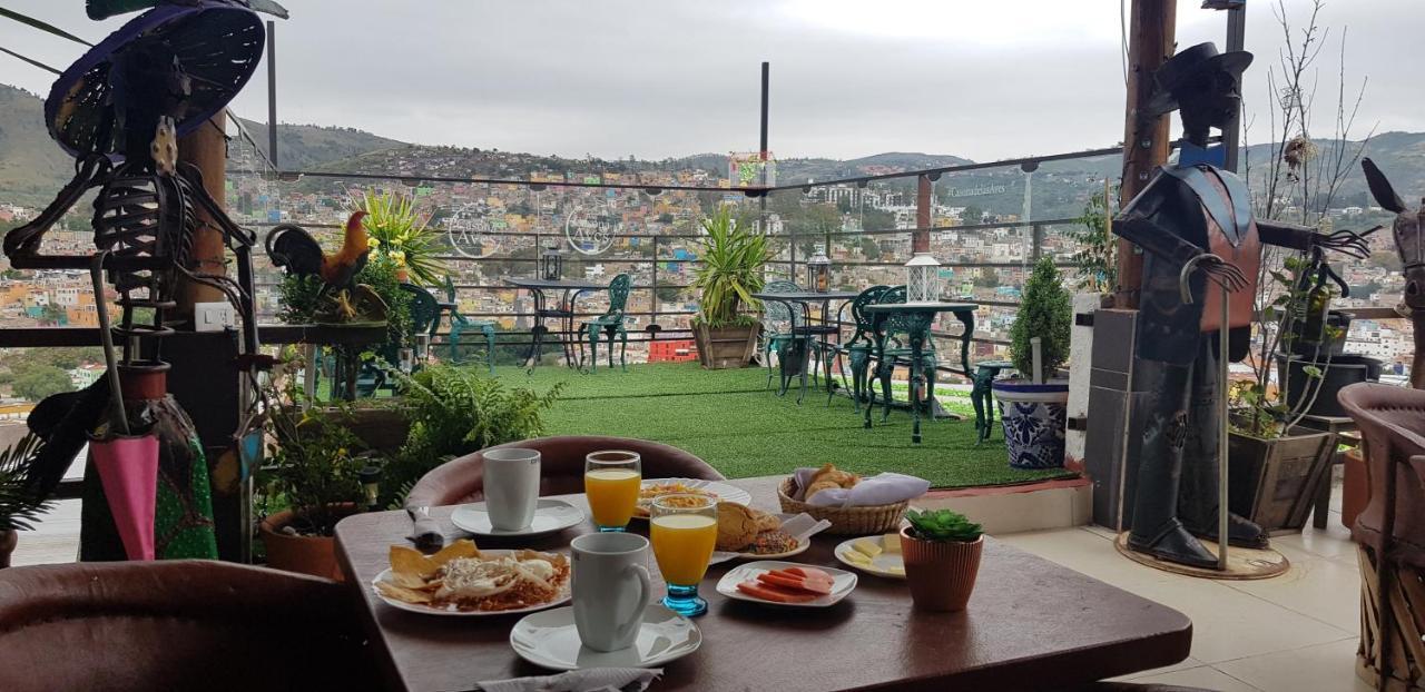 Hotel Casona De Las Aves Guanajuato Esterno foto